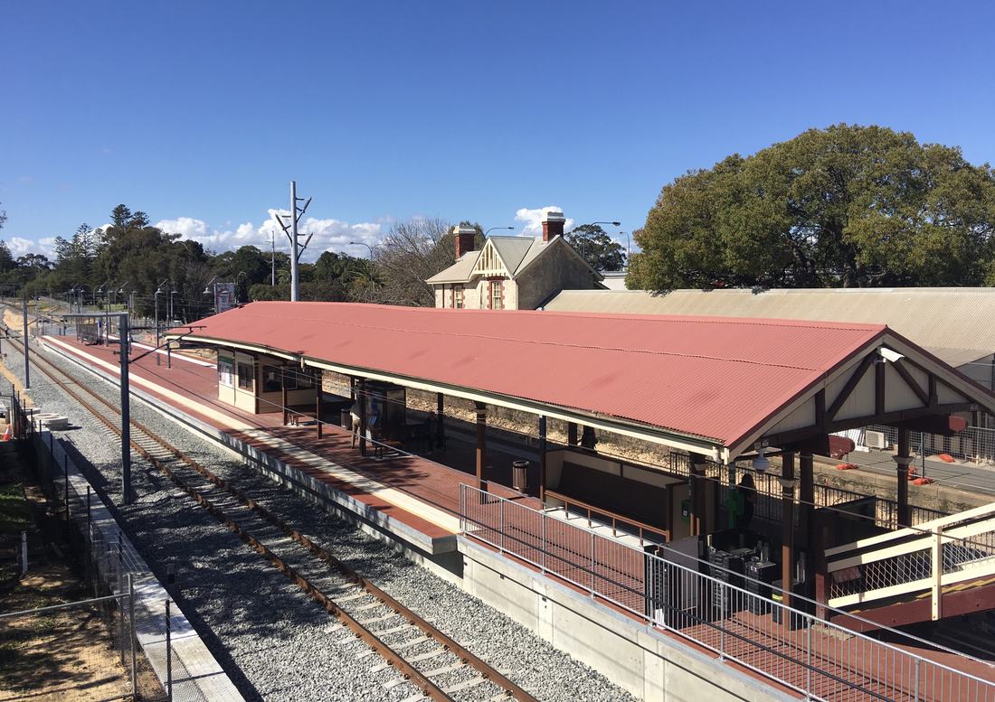 Claremont Station in Western Australia